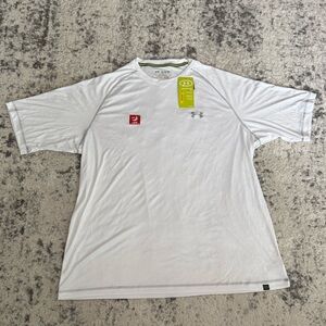 Under Armour Men's White Short Sleeve Tee